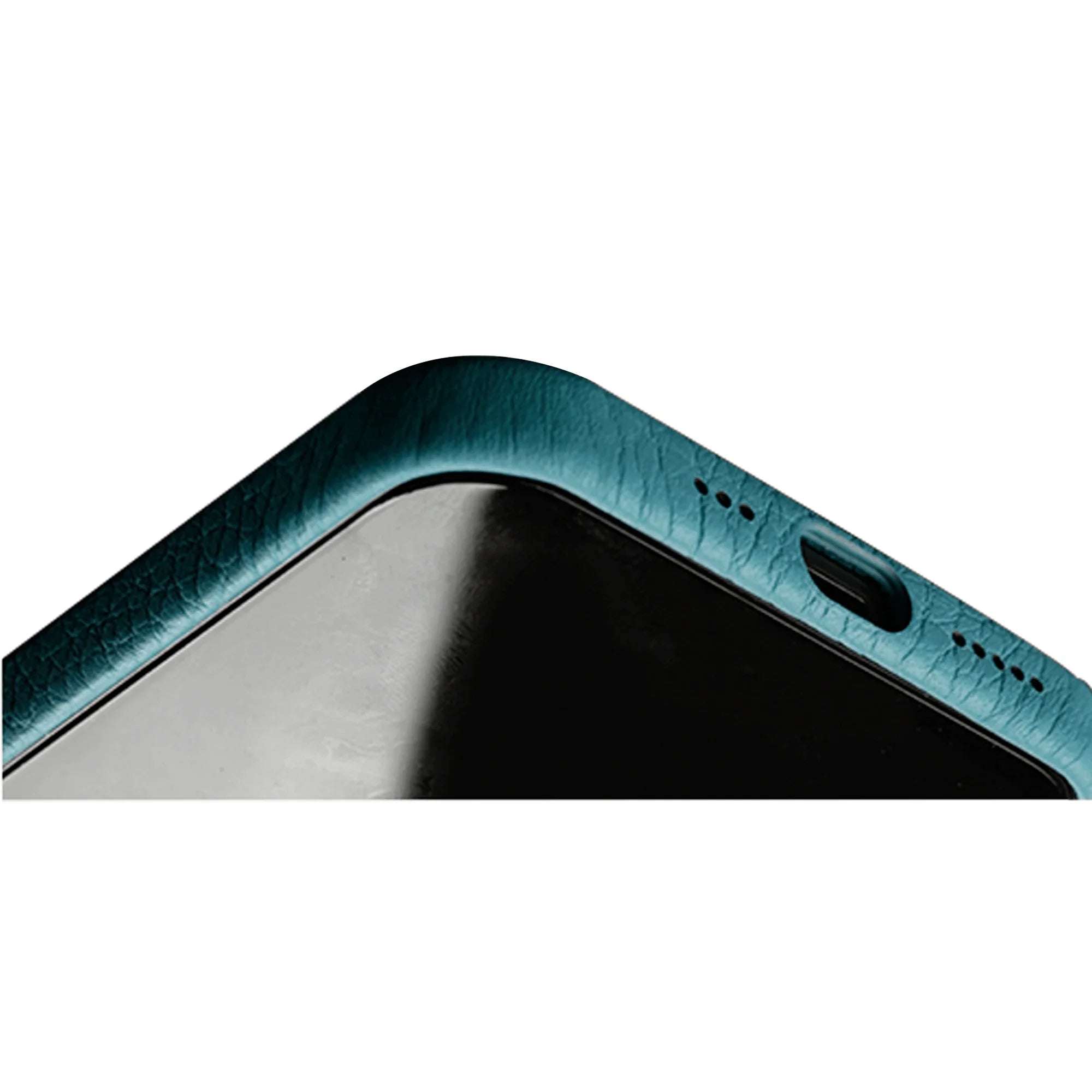 Melkco iPhone 12 & 12 Pro Origin Paris Premium Leather Cover - Lake Blue - Tashqila Melkco iPhone 12 & 12 Pro Origin Paris Premium Leather Cover - Lake Blue - Tashqila